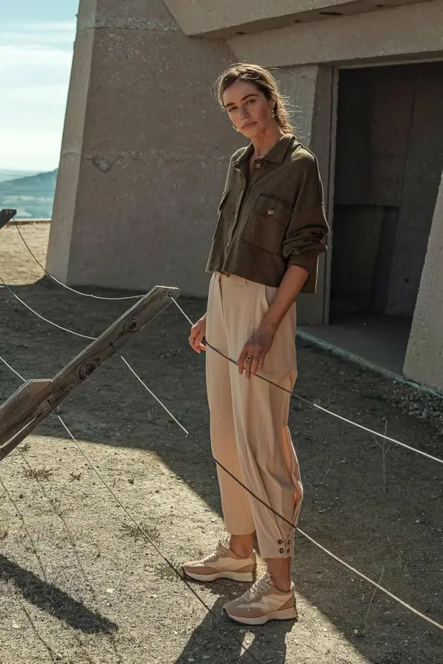 Bonnie Pants In Beige Beige Women Bohme Pants