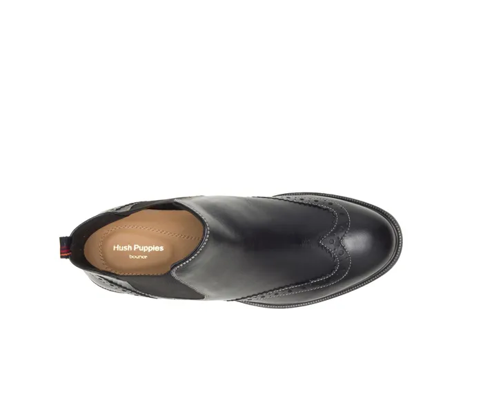 Boots Bailey Chelsea Boot Black Leather 8211 Hush Puppies Women