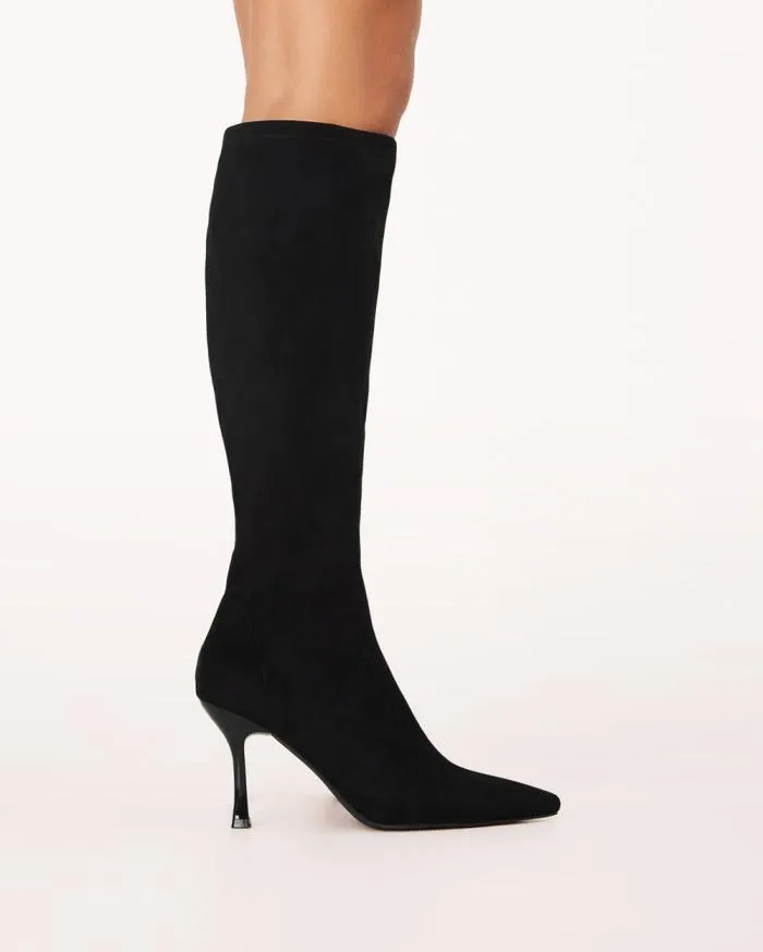 Boots Billini Knee High Boots GOMEZ BLACK SUEDE