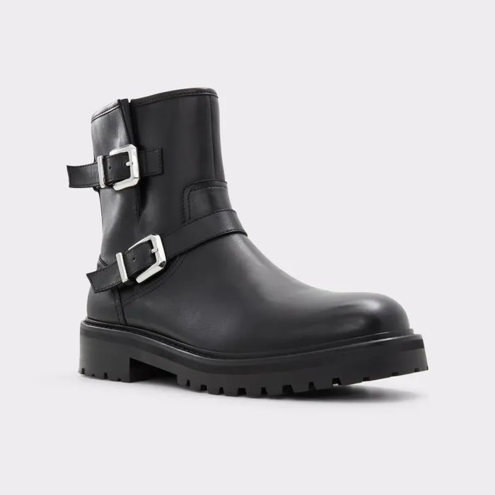 Boots Men ALDO Carys Motorcycle Ankle Boot 8211 Lug Sole