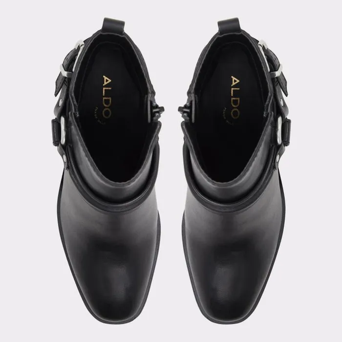 Boots Women ALDO Catasetum Motorcycle Ankle Boot 8211 Black