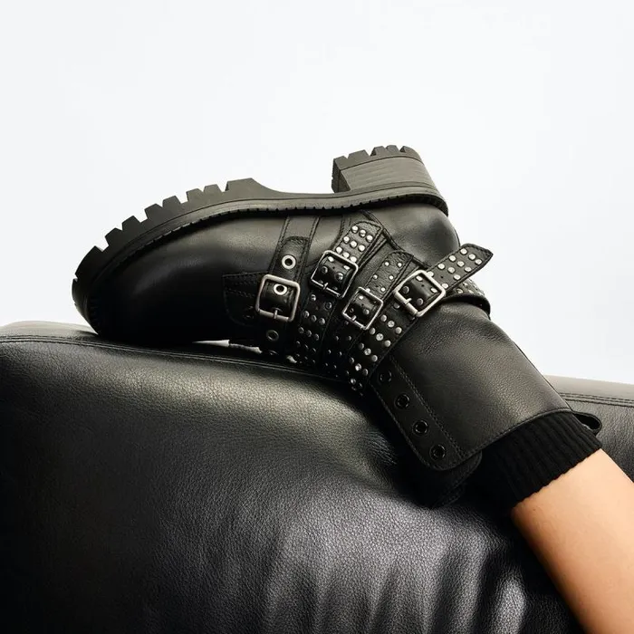 Boots Women ALDO Vortexia Combat Ankle Boot 8211 Black