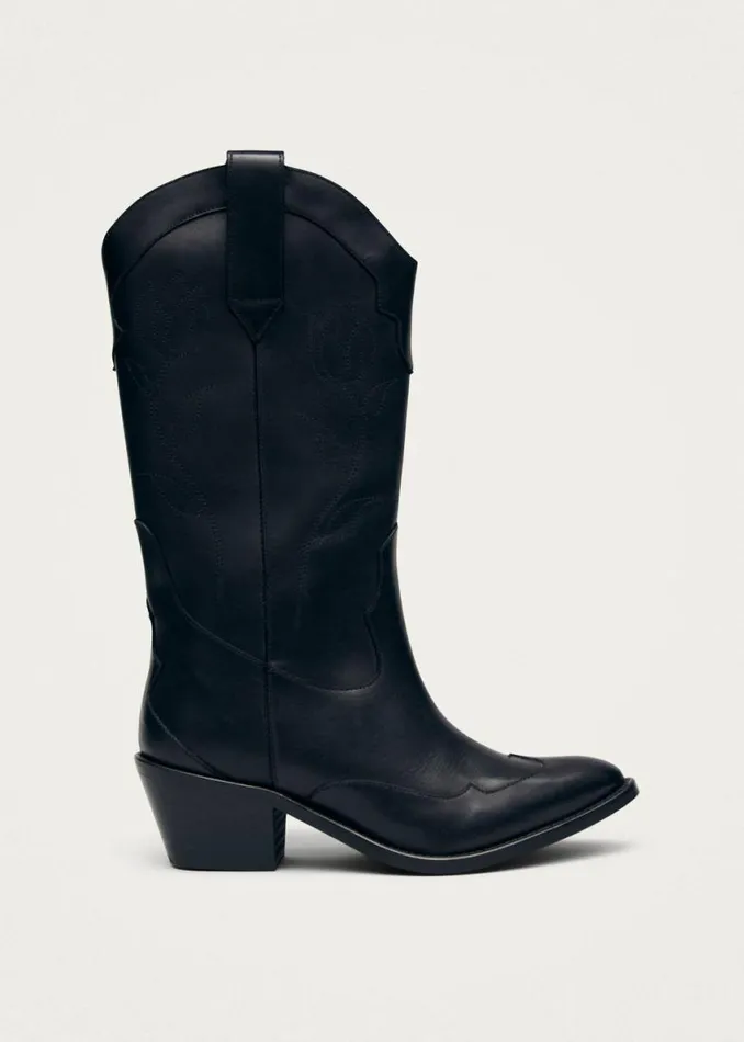 Boots Women ALOHAS Liberty Black Leather Boots