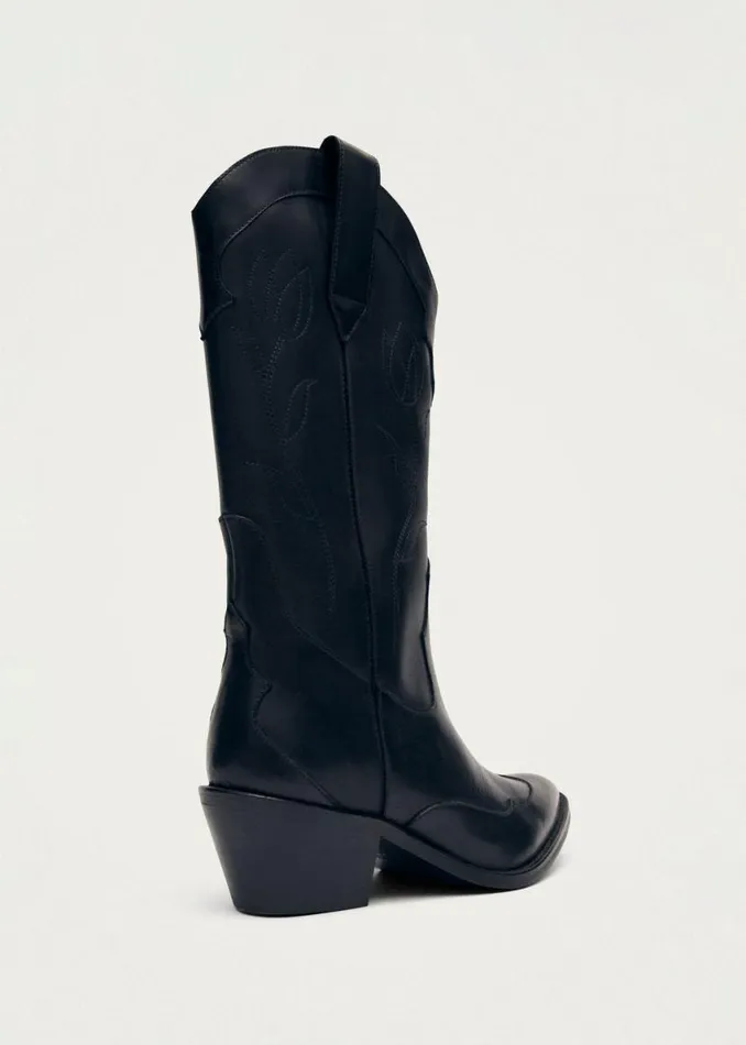 Boots Women ALOHAS Liberty Black Leather Boots