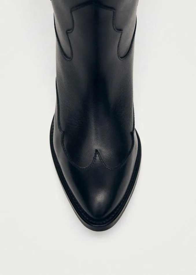 Boots Women ALOHAS Liberty Black Leather Boots
