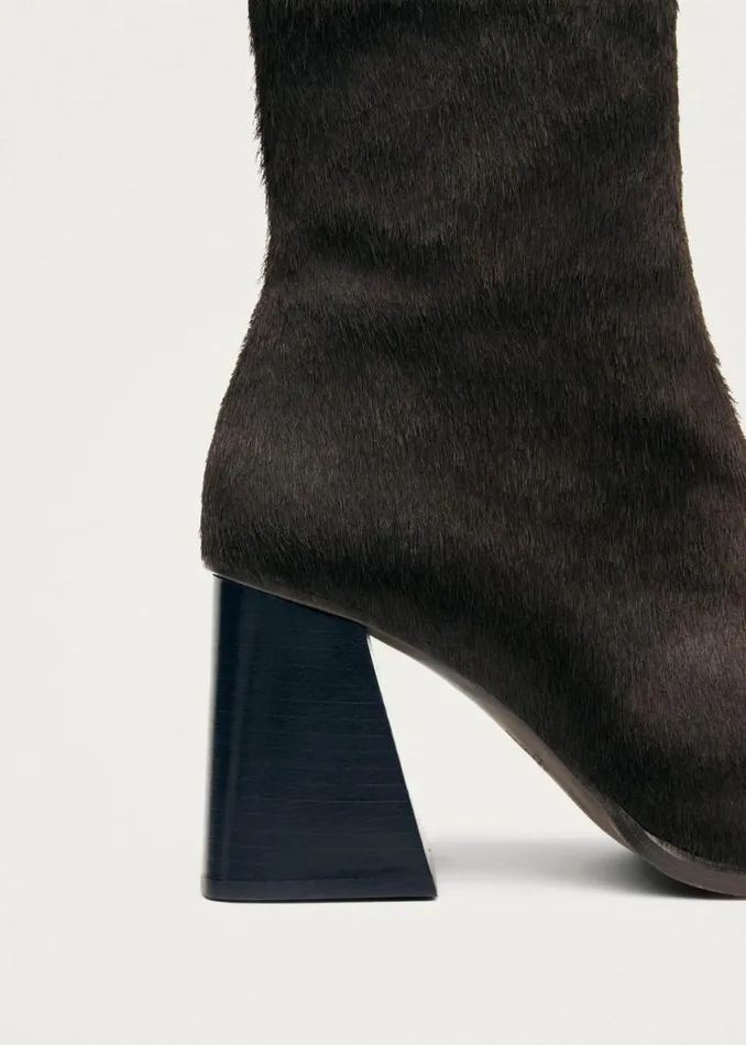 Boots Women ALOHAS South Soft Brown Leather Ankle Boots