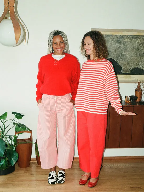 Bottoms Arc Pants Crayon Red Lisa Says Gah Women