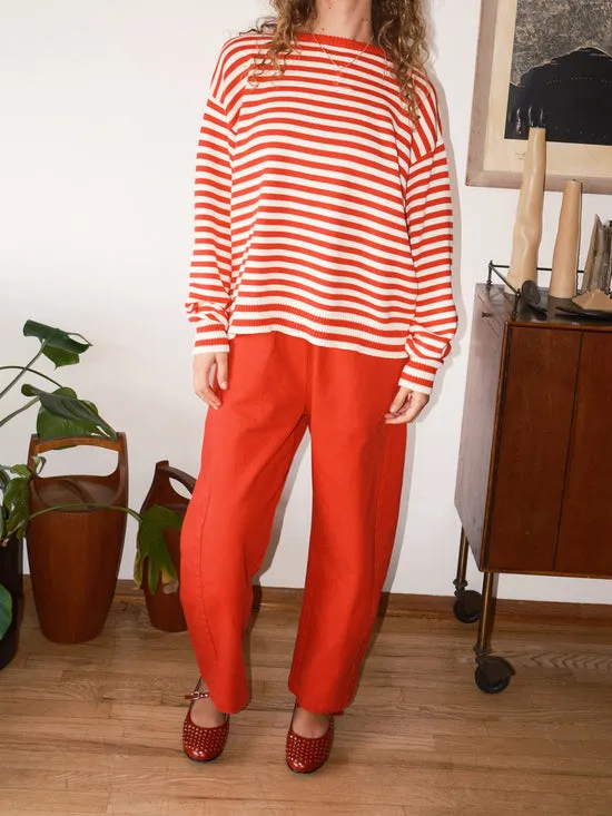 Bottoms Arc Pants Crayon Red Lisa Says Gah Women