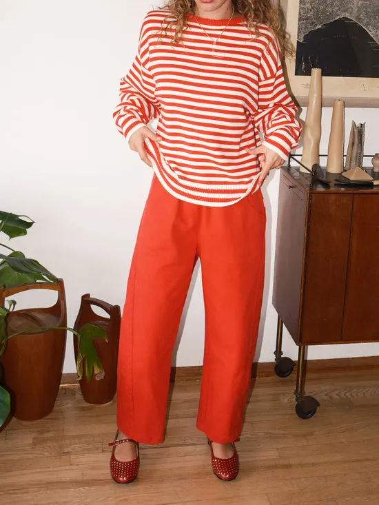 Bottoms Arc Pants Crayon Red Lisa Says Gah Women