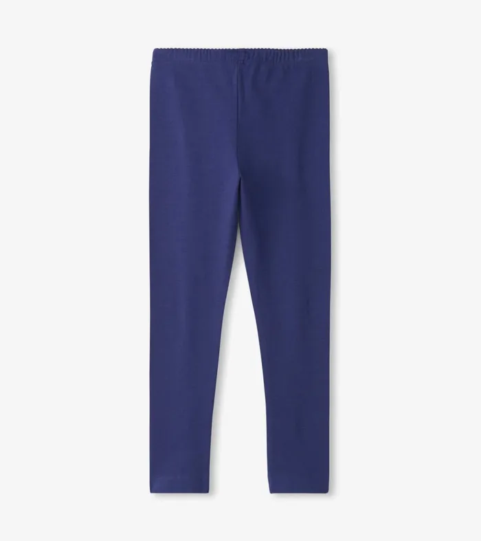 Bottoms Girls Hatley Girls Navy Leggings