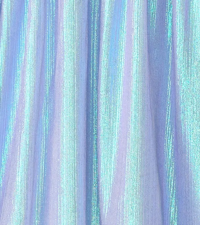 Bottoms Girls Hatley Girls Silver Metallic Mid Length Skirt
