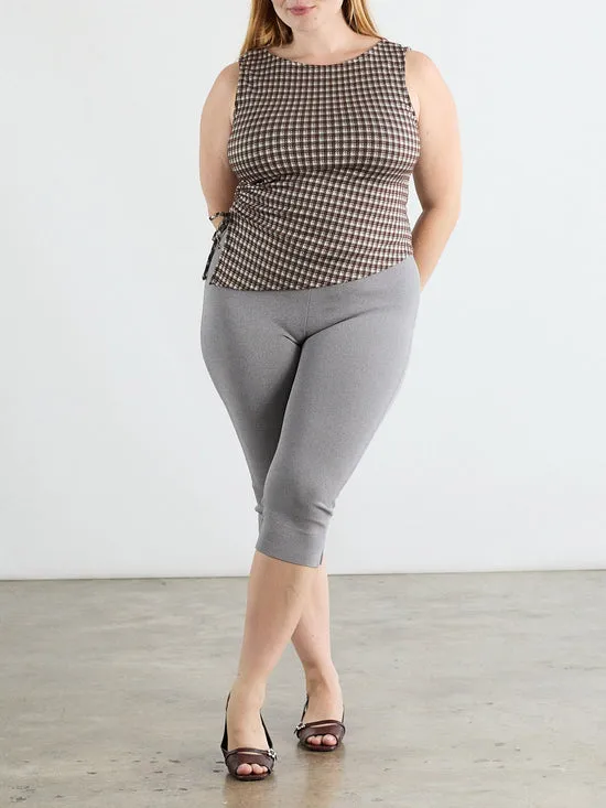 Bottoms Maxine Capri Grey 8211 Lisa Says Gah Women