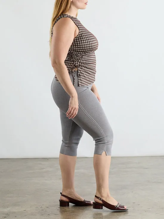 Bottoms Maxine Capri Grey 8211 Lisa Says Gah Women