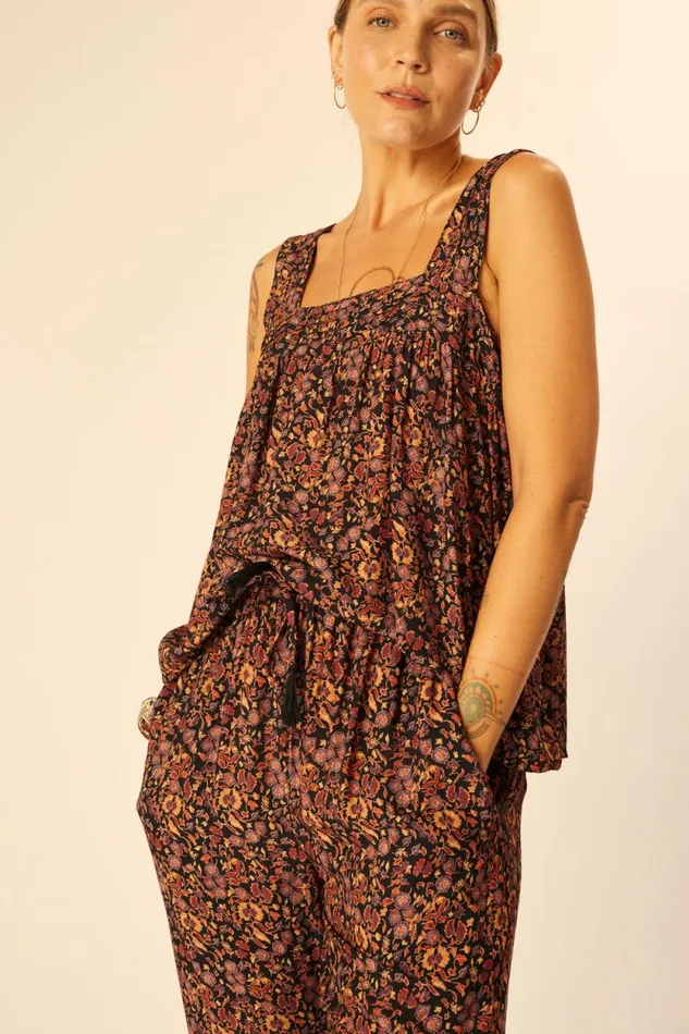 Bottoms Shop Natalie Martin BIANCA PANT Petite Fleur Noire
