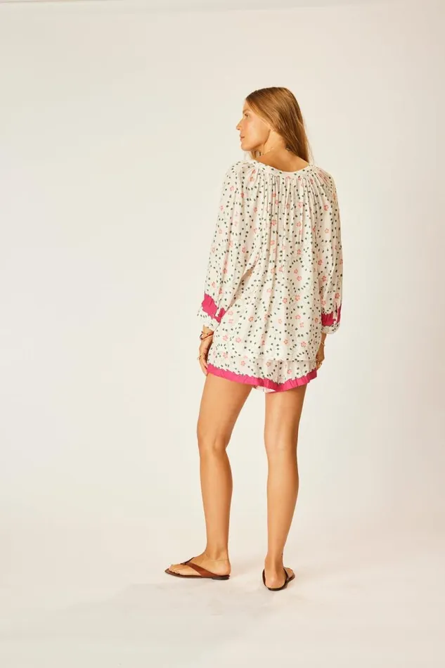 Bottoms Shop Natalie Martin JASPER SHORT Pinwheel Cotton
