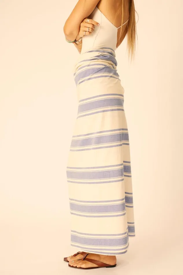Bottoms Shop Natalie Martin SARONGSCARF French Stripe Blue