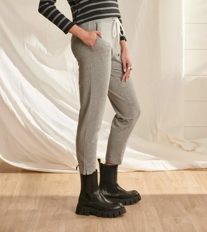 Bottoms Women Hatley Adrien Jogger 8211 Charcoal Melange