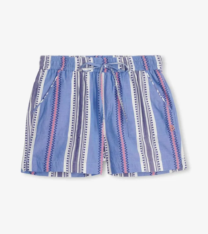 Bottoms Women Hatley Everywhere Shorts 8211 Funky Boho Stripe