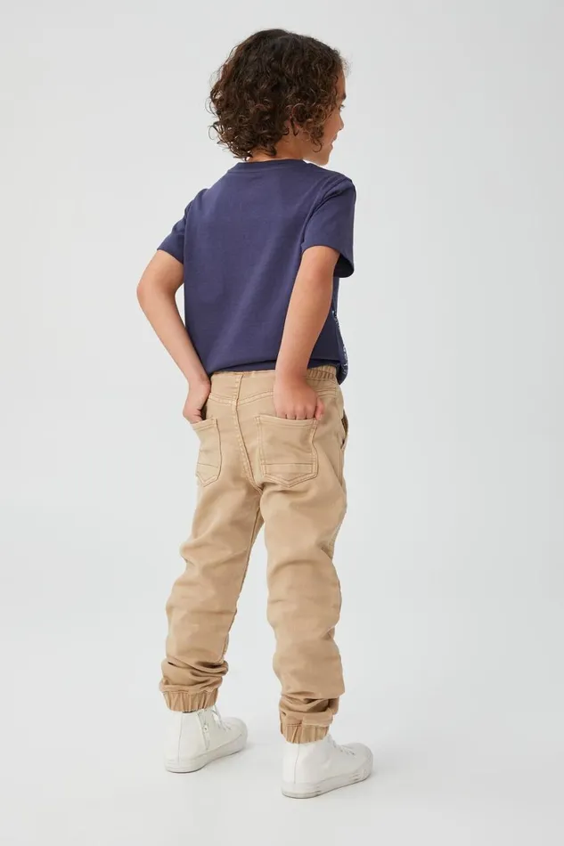 Boys 214 Pants and Jeans Cotton On Slouch Jogger Jean Bronte Stone
