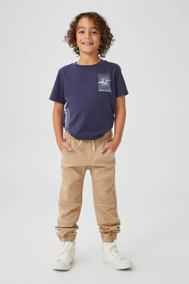 Boys 214 Pants and Jeans Cotton On Slouch Jogger Jean Bronte Stone