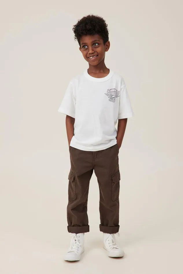 Boys 214 Tops and TShirts Cotton On Jonny Short Sleeve Print Tee Vanillamotorcycle Customs