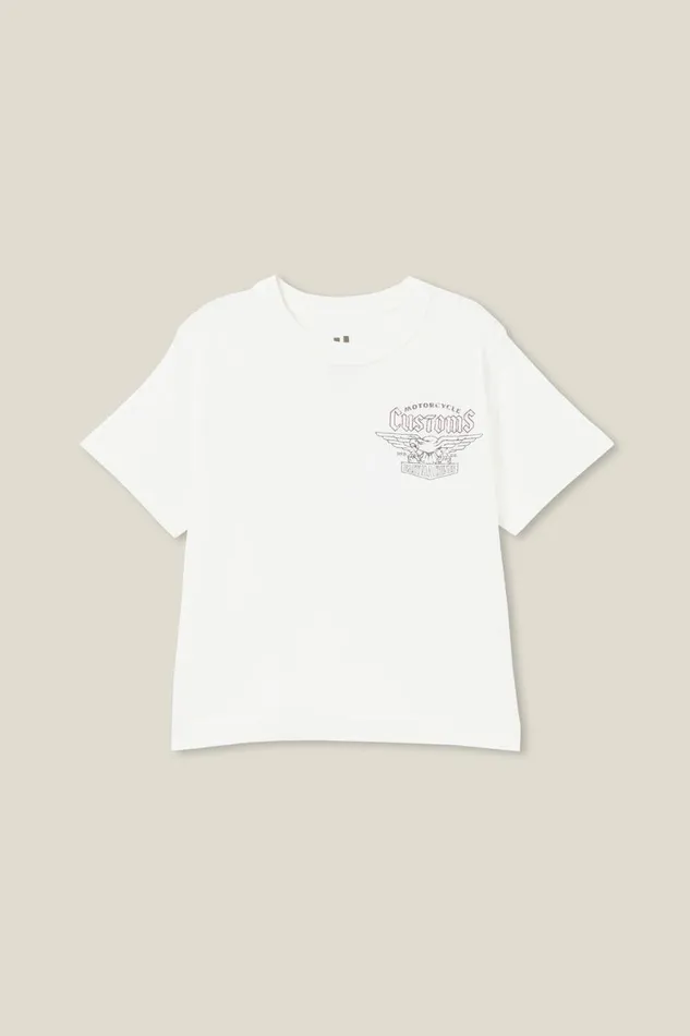 Boys 214 Tops and TShirts Cotton On Jonny Short Sleeve Print Tee Vanillamotorcycle Customs
