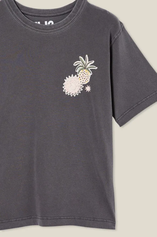 Boys 214 Tops and TShirts Cotton On Jono Short Sleeve Print Tee Rabbit Greysweet For Sundays