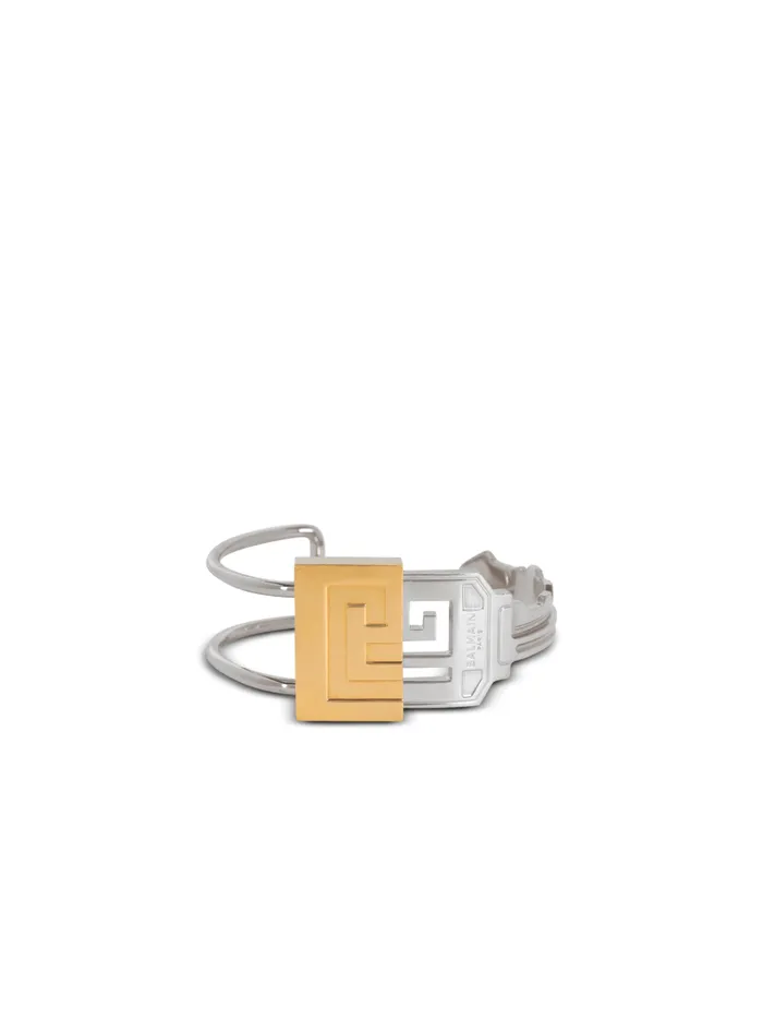 Brass Key Bracelet Gold WomenMen Balmain Fashion Jewelry