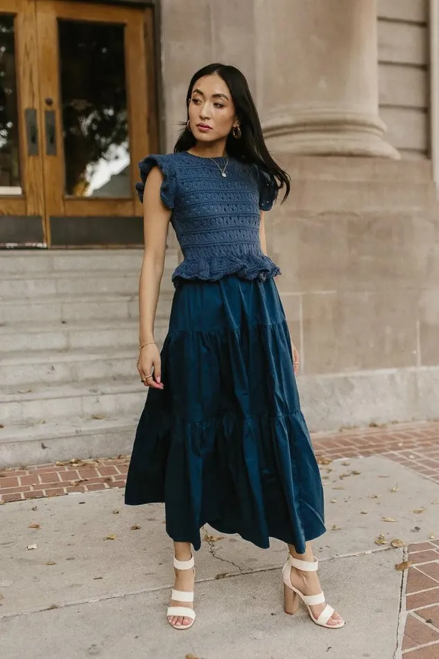 Carey Maxi Dress In Teal Teal Women Bohme Dresses
