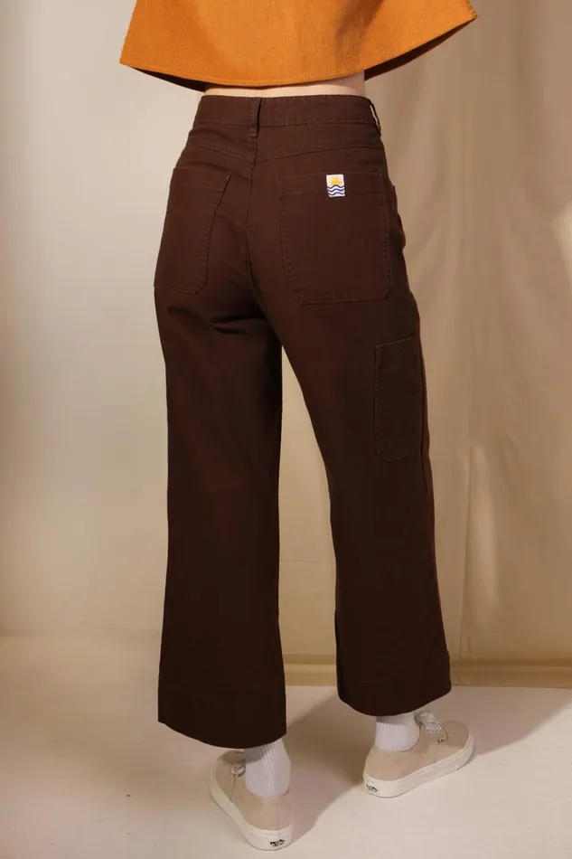 Carpenter Trouser Chocolate Womens LF Markey Trousers
