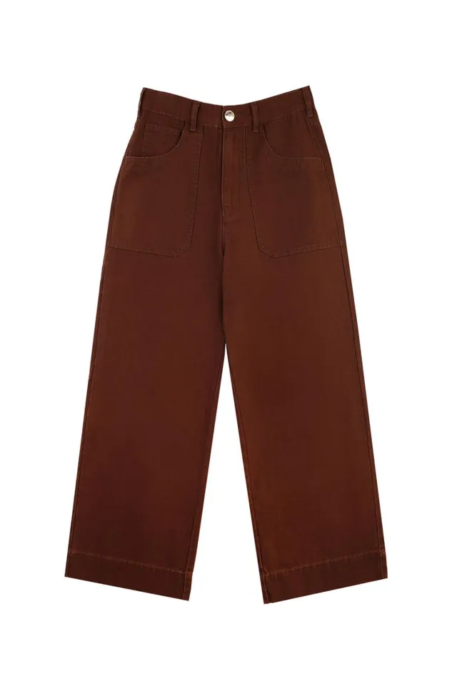 Carpenter Trouser Chocolate Womens LF Markey Trousers