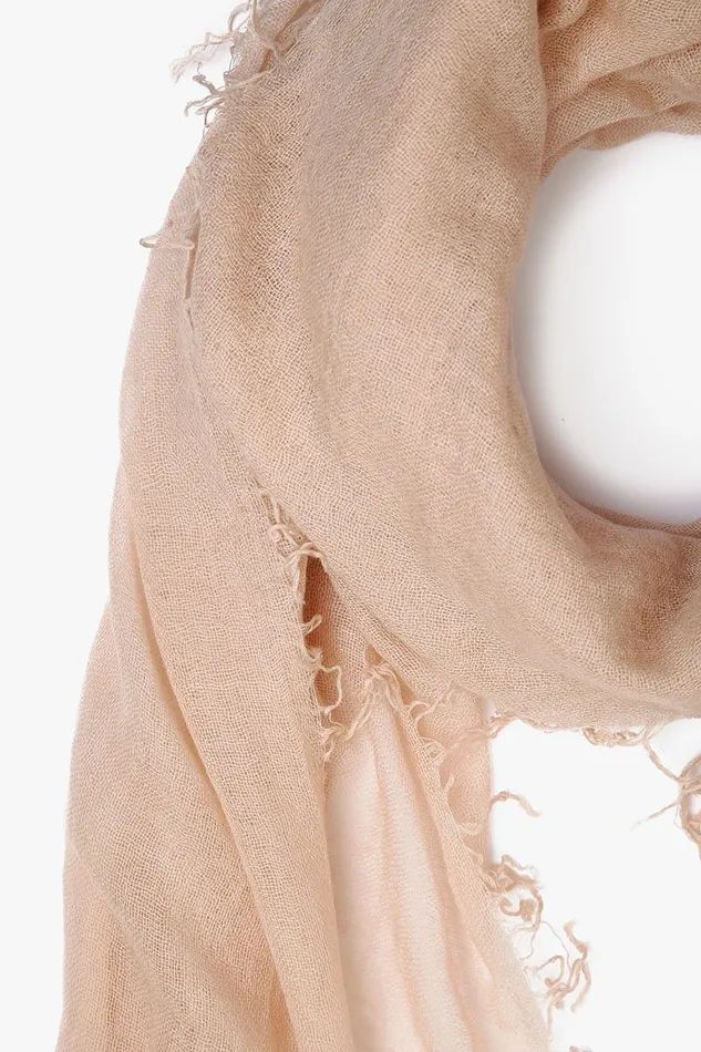 Cashmere And Silk Scarf Doeskin Women Chan Luu Scarves