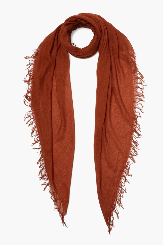 Cashmere And Silk Scarf Ginger Bread Women Chan Luu Scarves