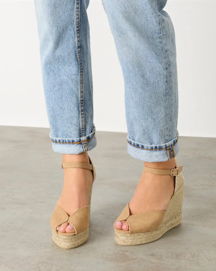 Castaer Bianca8ed002 Tostado Women Wedges