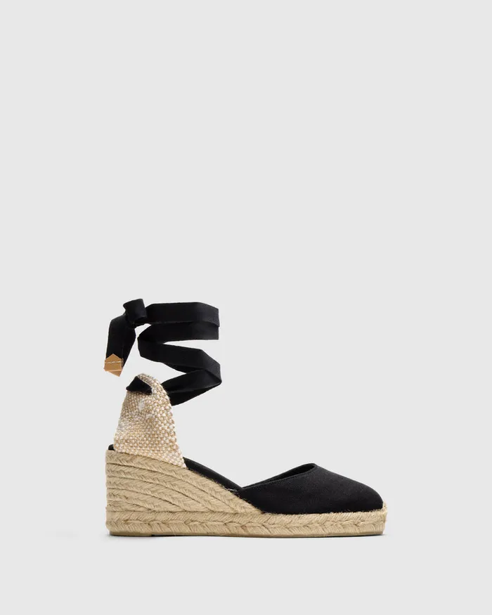 Castaer Carina6001 Negro Women Wedges