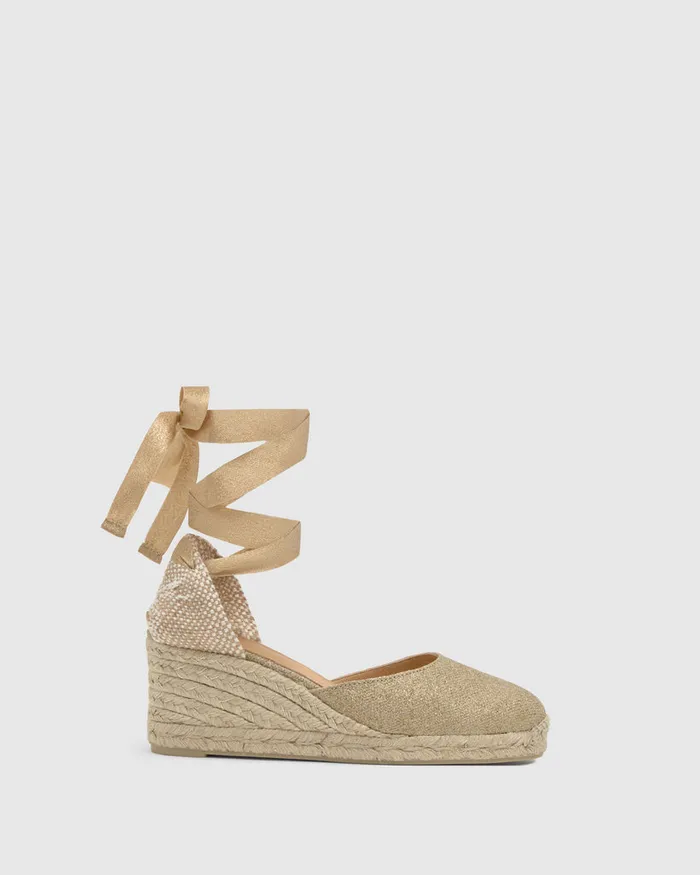 Castaer Carina6032 Oro Claro Women Wedges