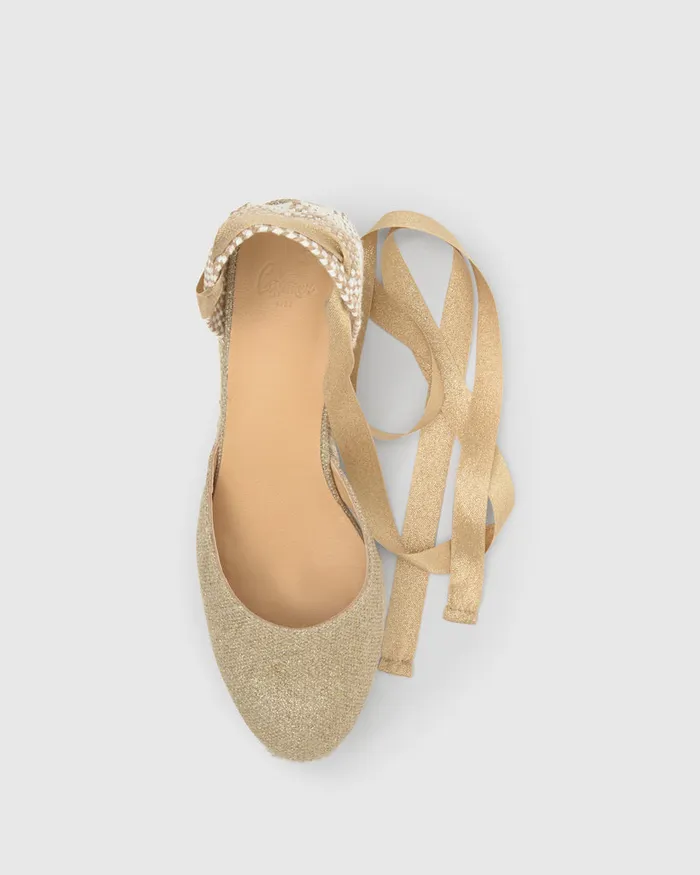 Castaer Carina6032 Oro Claro Women Wedges