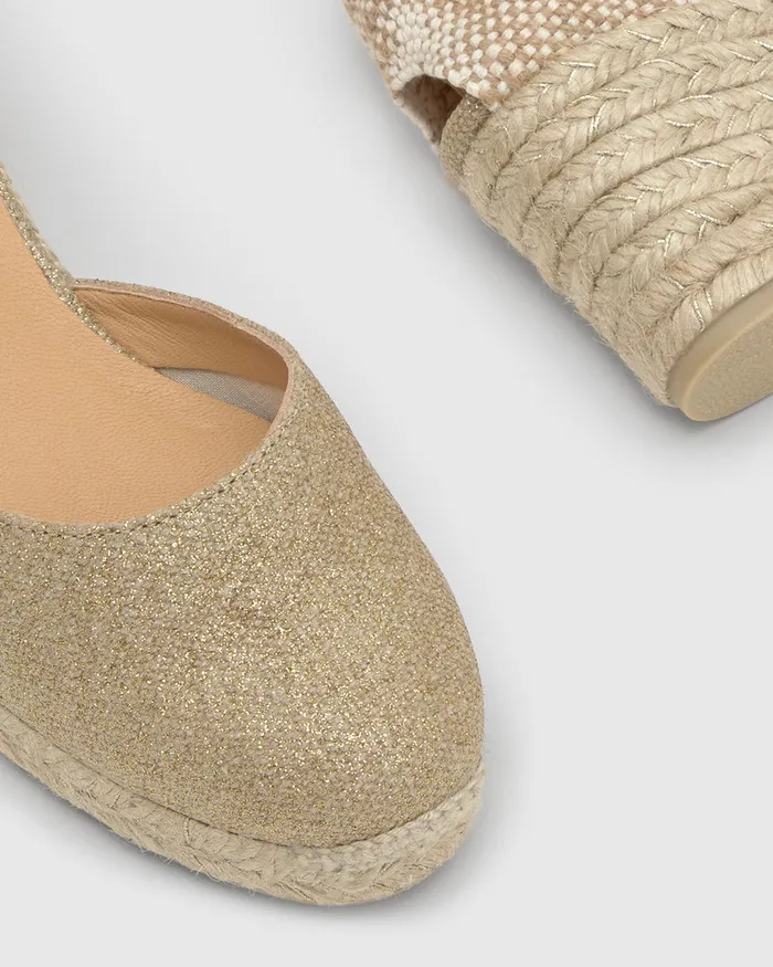 Castaer Carina6032 Oro Claro Women Wedges