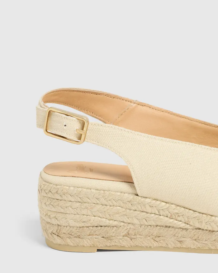Castaer Dosalia3001 Ivory Women Wedges