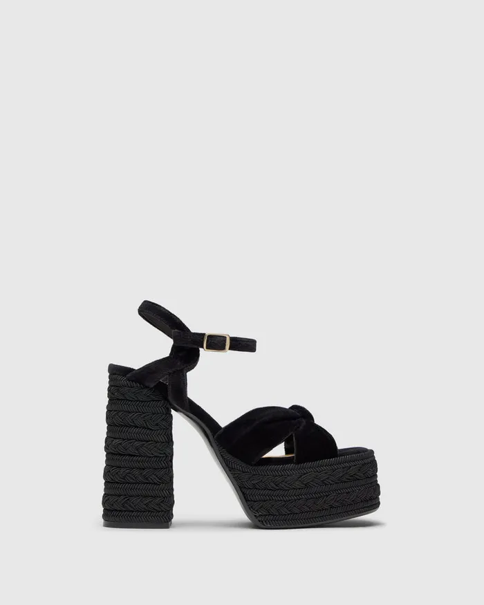 Castaer Fergy243 Negro Women Heels