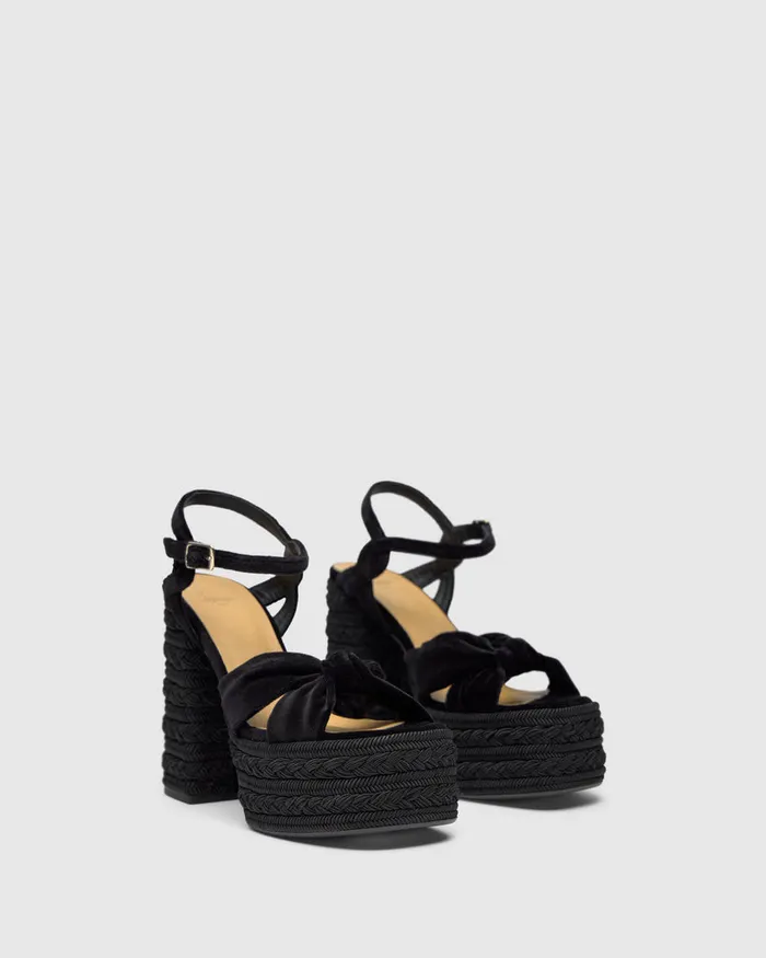 Castaer Fergy243 Negro Women Heels