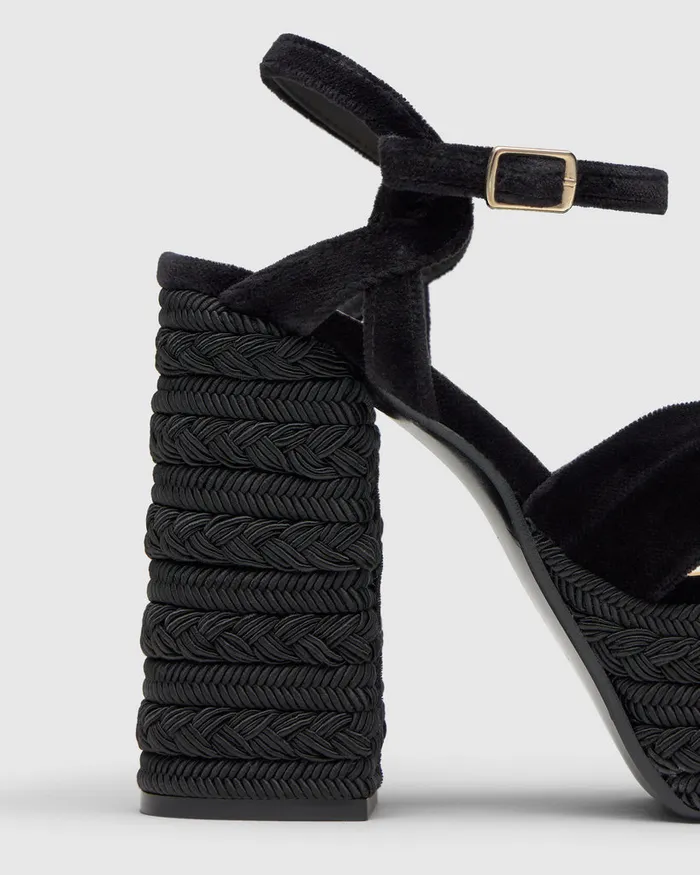 Castaer Fergy243 Negro Women Heels