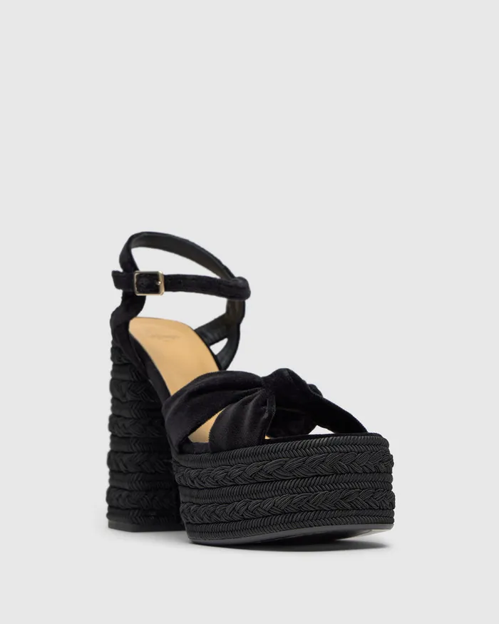 Castaer Fergy243 Negro Women Heels