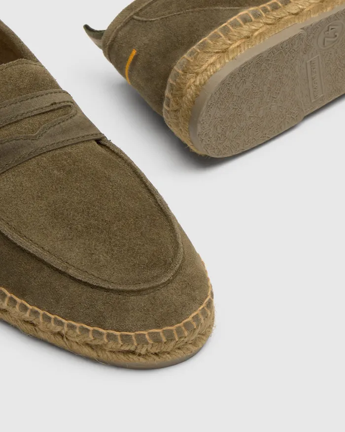 Castaer Nacho T186 Verde Bosque Men Flat Shoes