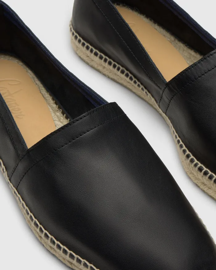 Castaer Pablo250 Negro Men Flat Shoes