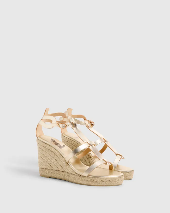 Castaer Tinos Ags8217 Platino Women Sandals