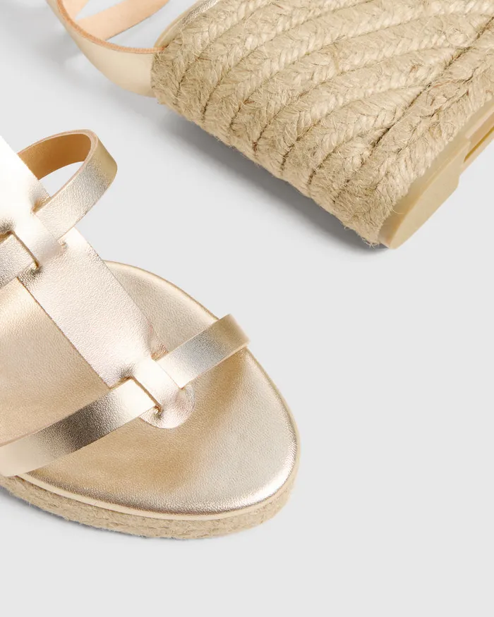 Castaer Tinos Ags8217 Platino Women Sandals
