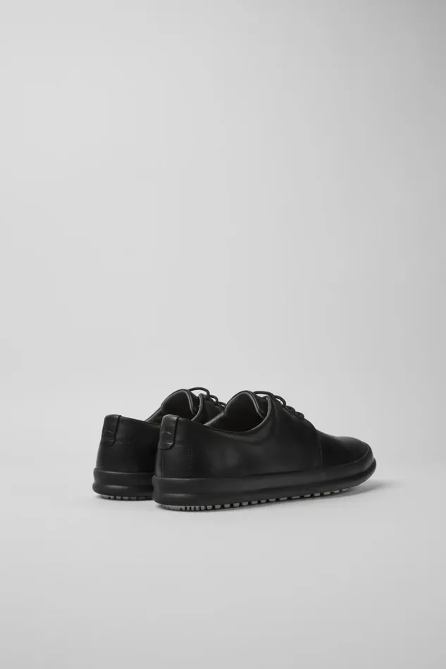 Casual Shoes Men Camper Chasis Black Leather Shoes Casual Shoes Men Camper Chasis Black Leather Shoes