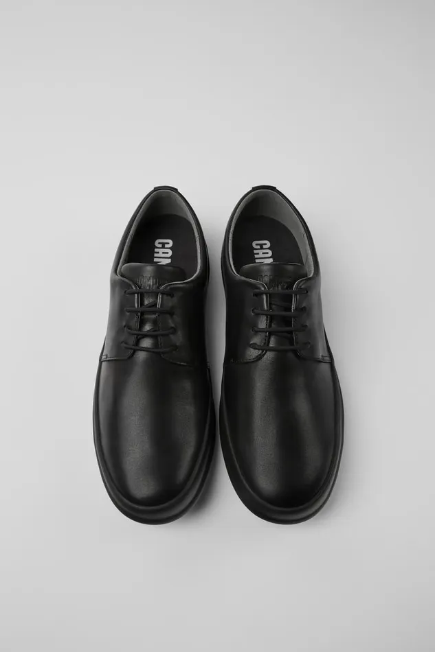 Casual Shoes Men Camper Chasis Black Leather Shoes Casual Shoes Men Camper Chasis Black Leather Shoes