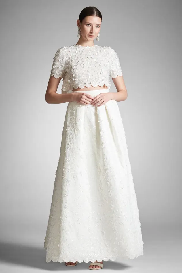 Ceremony Women Sachin and Babi Naya Top 8211 Ivory